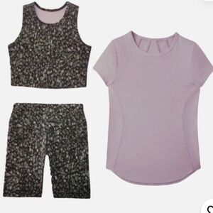 3-Piece Girls’ Active Set by Member’s Mark